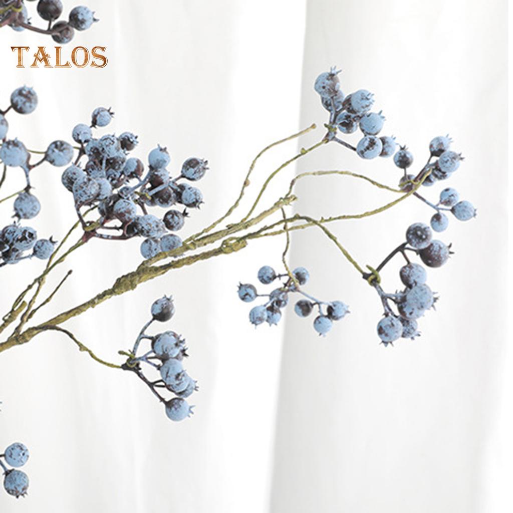 TK 1Pc American Cranberry Berries Small Fresh Artificial Fake Flower Wedding Decor