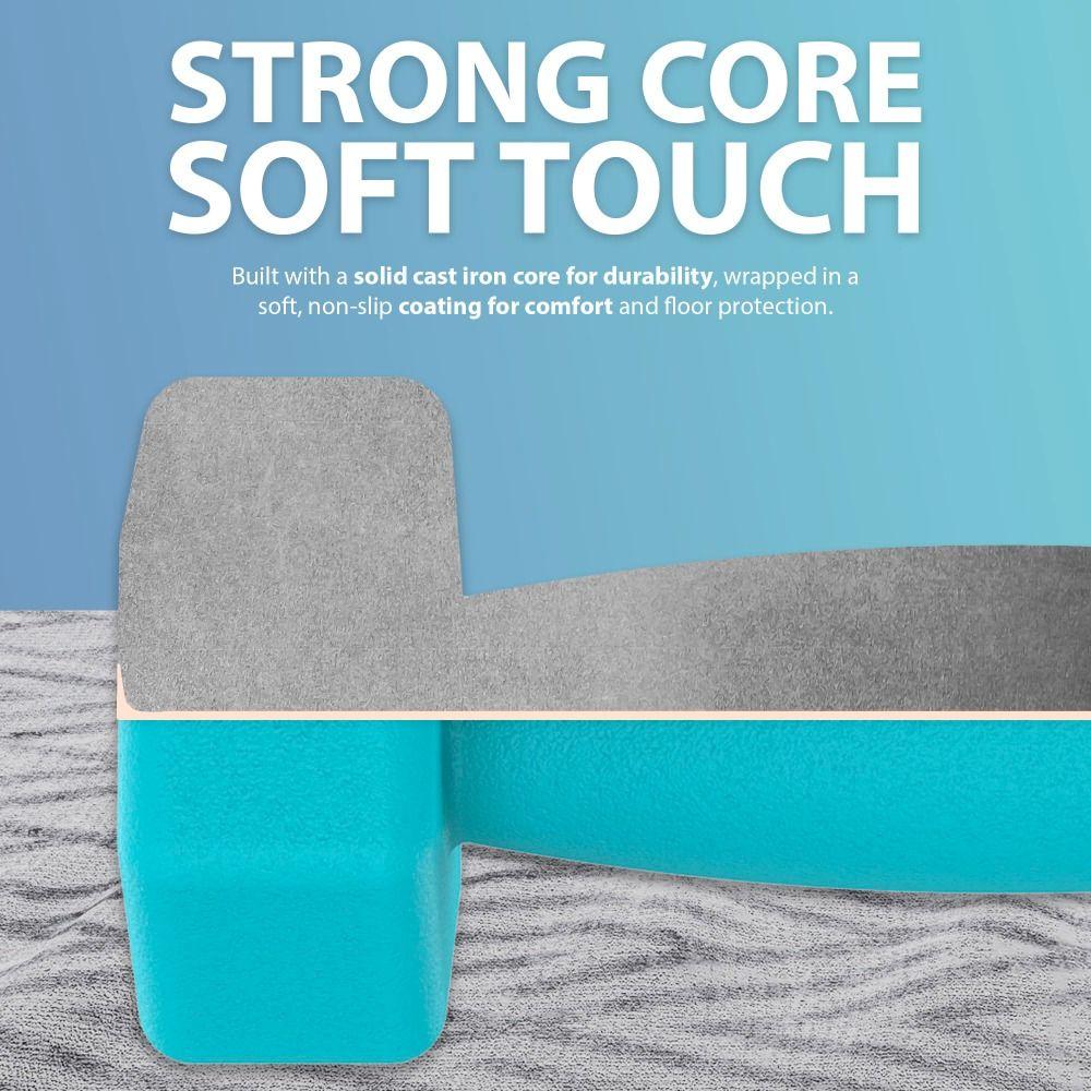 Гантели для фитнеса с противоскользящим эффектом, устойчивые к поту, тяжелоатлетическое оборудование, ручной молот для мужчин и женщин