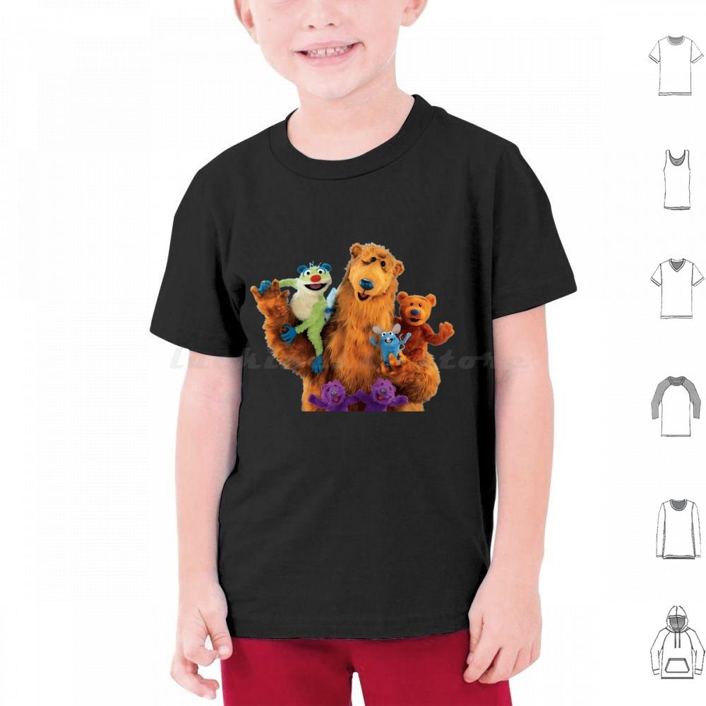 Bear And Friends T Shirt Cotton Cool Tee Bear In The Big Blue House Bear Nella Grande Blu Bear En La Gran Azul 90 Cartoon