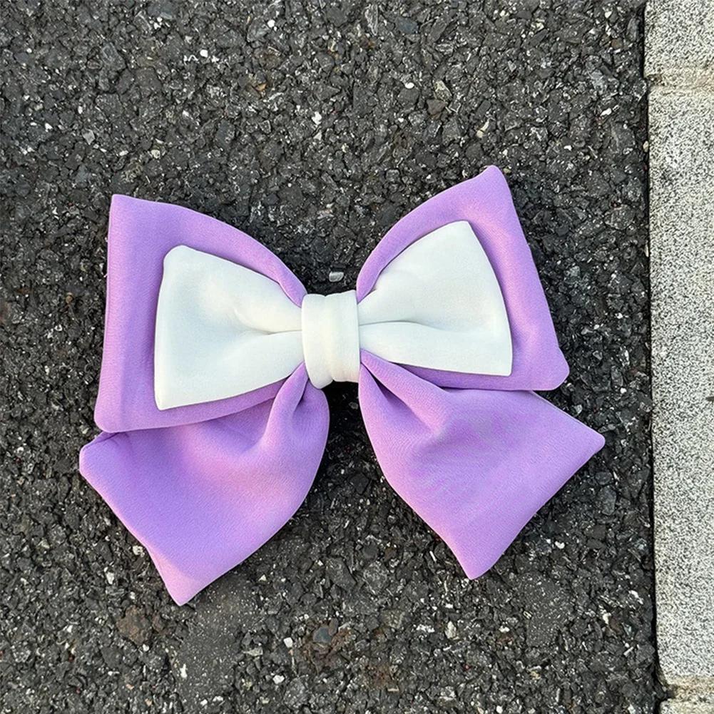 Декорация для мотоциклетного шлема 3D двухцветный бант Аксессуары для шлема электровелосипеда Декор для кузова автомобиля Бантик Для девушки Женщины