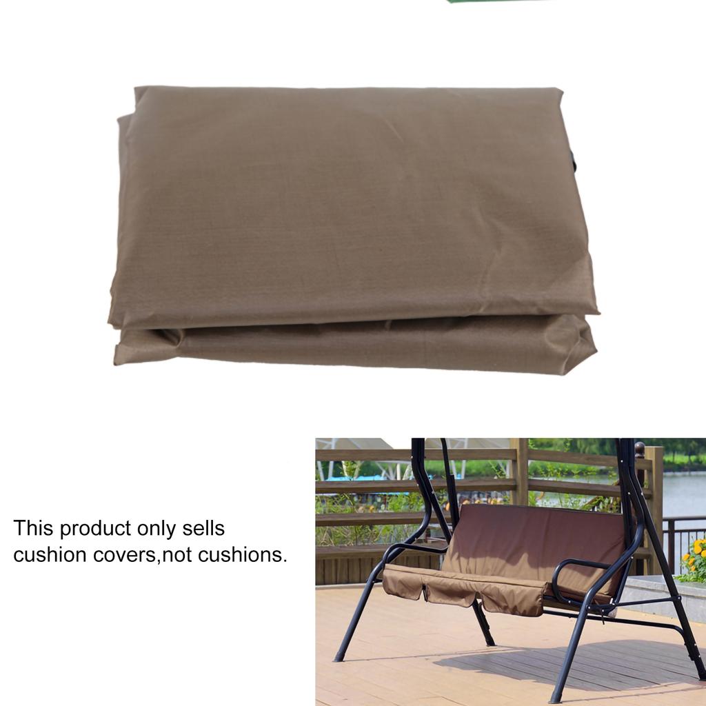 Outdoor Swing Cushion Swing Seat Cushion Cover Non-Fading Grade 190T Polyester Taffeta Fabric Livingroom House for Home
