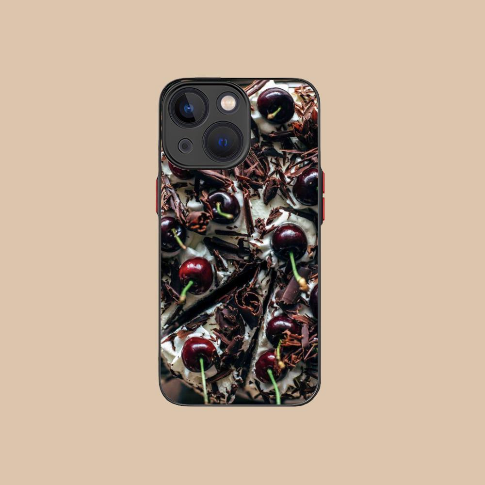 Чехол для мобильного телефона «Шварцвальдский торт» для iPhone 17 16 15 14 13 12 11 X XR XS 8 7 Air Pro Max Plus Mini Цветной силиконовый чехол