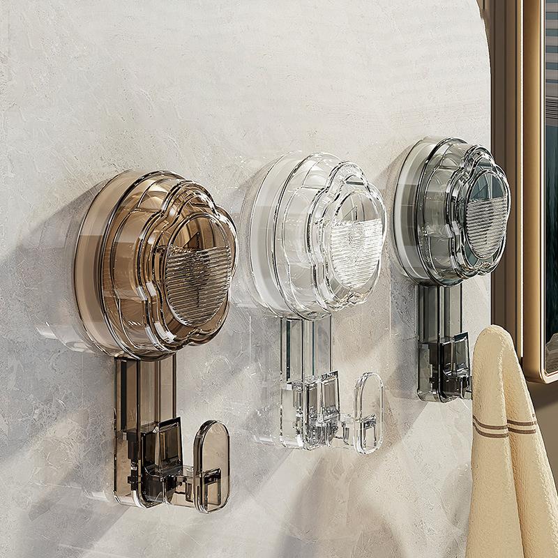 Модные крючки-присоски в форме цветка, вакуумные, многоразовые, для душа, сверхпрочные, крючок для одежды, не оставляющий следов