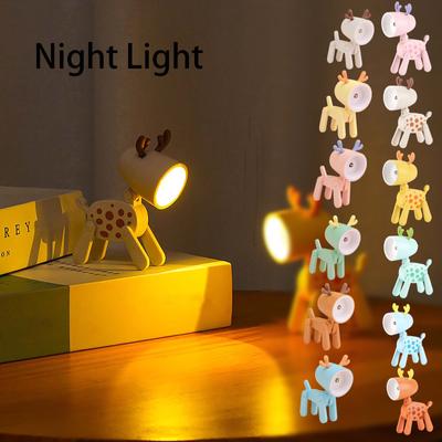 Ночник Настольная Лампа DIY Творческий Подарок Мультфильм Милый Орнамент