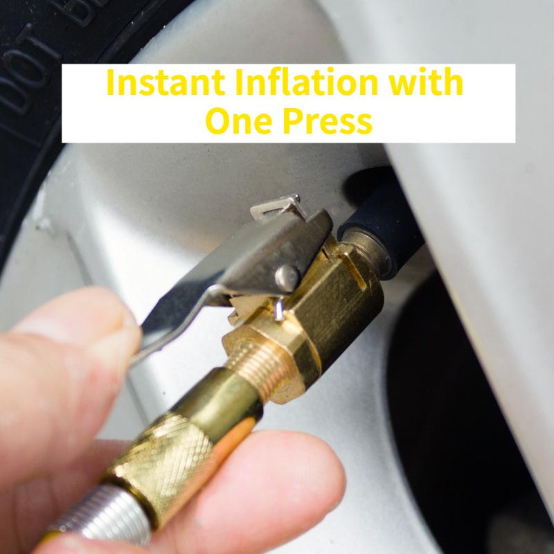 Автомобильный насос Инструмент для авторемонта Зажим клапана Зажим для патрона воздушного насоса Stonego Автомобиль Грузовик Шина Шина Накачка Шины Разъем клапана Автомобильный Открытый Латунь