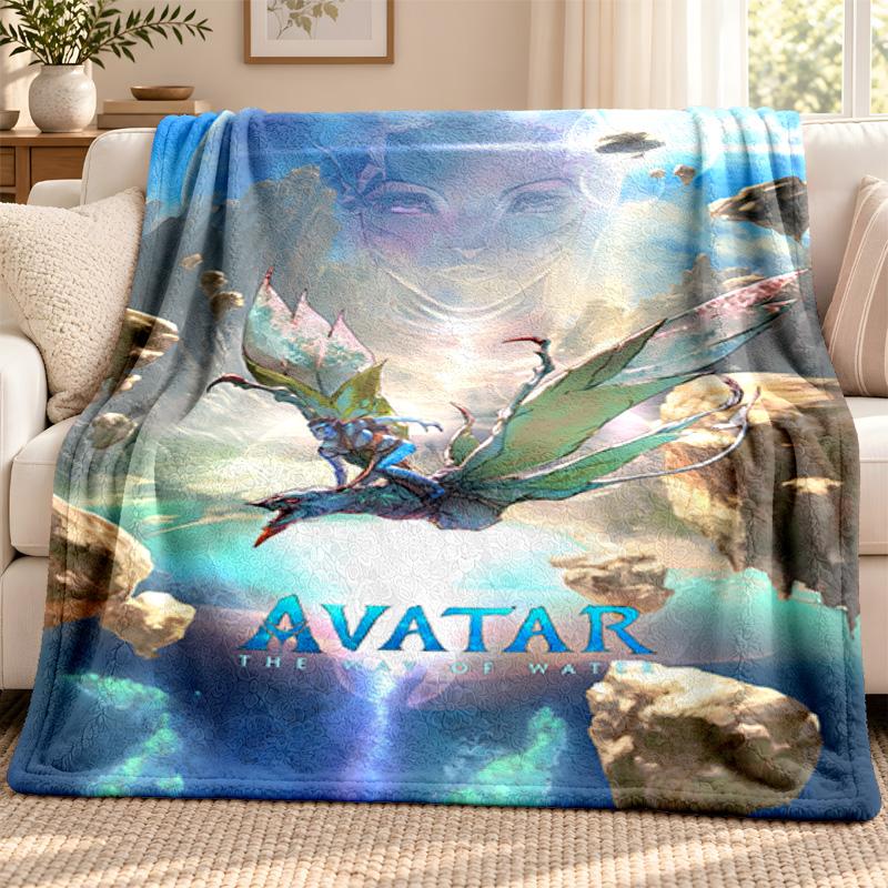 Avatar blanket Flannel Blanket Soft Cozy Plush Throw for Sofa Bed Lightweight Home Decoration Outdoor camping