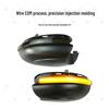 Blue-Tinted Sequential Turn Signal Light for Volkswagen Golf GT1 09-13 Rearview Mirror