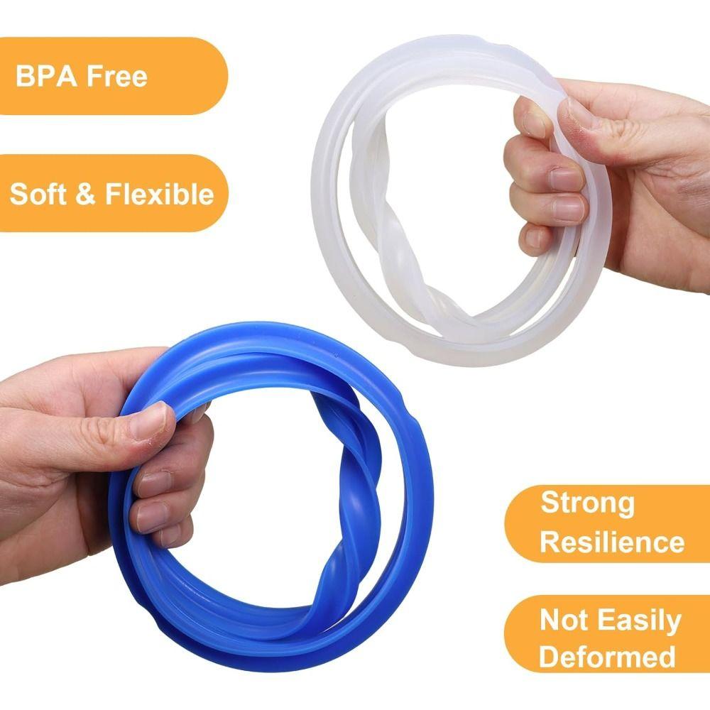 Non-Toxic Pressure Cooker Sealing Ring 3/4/5/6/8 Quarts Pressure Pot Silicone Gasket