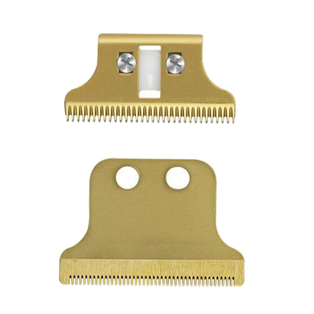 Заменить режущую головку лезвия для WAHL 8081 Электрическая машинка для стрижки волос Триммер для стрижки бритвы Золотистое серебро
