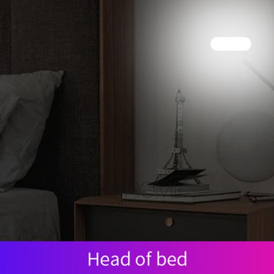 Автомобильный светодиодный светильник с сенсорным управлением, 7 цветов, водонепроницаемый, устойчивый к царапинам, мини-размер, перезаряжаемый беспроводной светодиодный светильник для салона