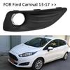 Lower Grille Fog Light Frame D2BZ15266CB Car Fog Light Hoods D2BZ15266GB Fog Lamp Cover for Ford Fiesta 2013 2014 2015 2016 2017