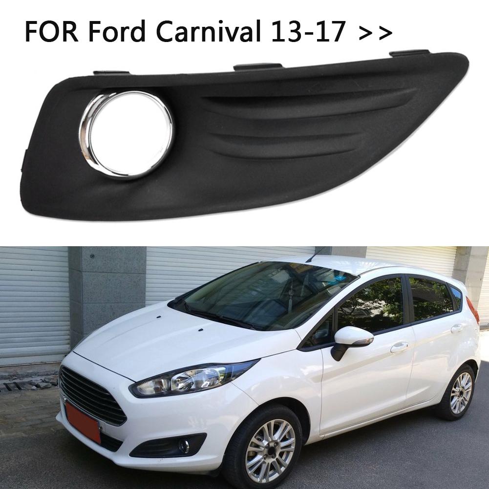Lower Grille Fog Light Frame D2BZ15266CB Car Fog Light Hoods D2BZ15266GB Fog Lamp Cover for Ford Fiesta 2013 2014 2015 2016 2017