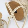 0.5mm Wedding Decor Lace Rustic Ornament Jute Burlap Rolls Trims Tape Hessian Ribbon Fish Silk Rope
