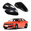 Carbon Fiber Pattern Gloss Black Rearview Mirror Cover for 19-21 Volkswagen Lamando