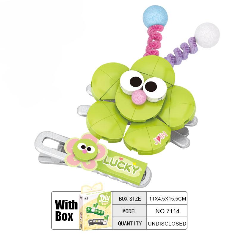 Строительные блоки из скорлупы кокоса, заколки с пандой, кошка, животное, забавные аксессуары для игр в дофамин, подарок для маленьких девочек, Loz