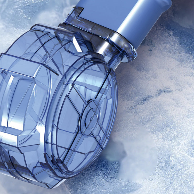 1PC Summer Fully Automatic Electric Water Gun with Light Rechargeable Continuous Firing Party Game Kids Space Splashing Toy Boy Gift