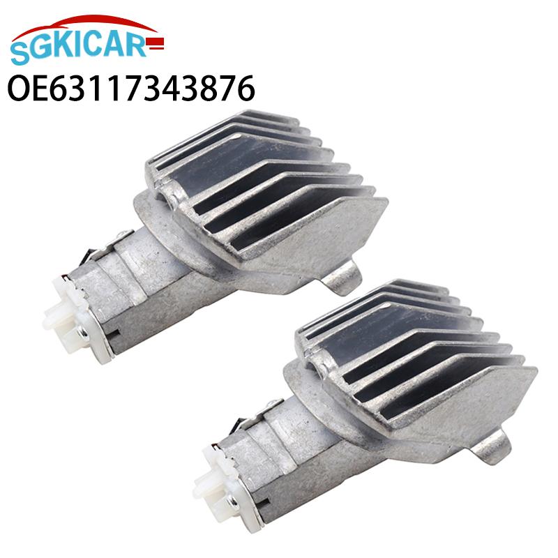 63117343876 Car Headlight Control Unit Daytime Driving Light LED Module For BMW 5 Series 2014-2016 F10 F11 LCI 7343876 18592200