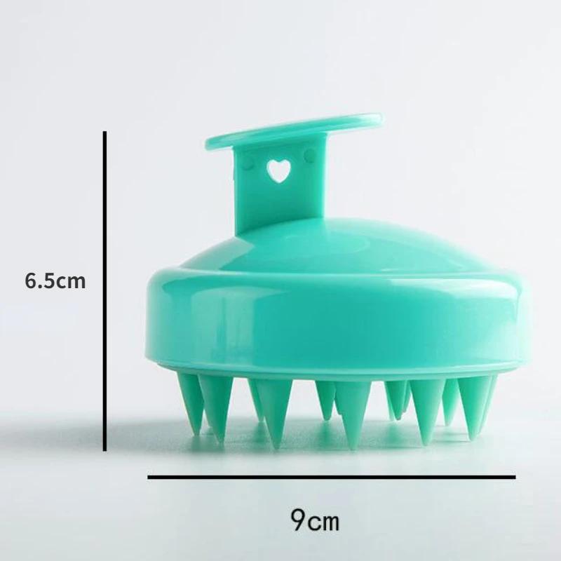 Силиконовая щетка для шампуня, массажная расческа для головы, расческа для мытья волос, массажная щетка для тела, щетка для ванны, душа, парикмахерский инструмент