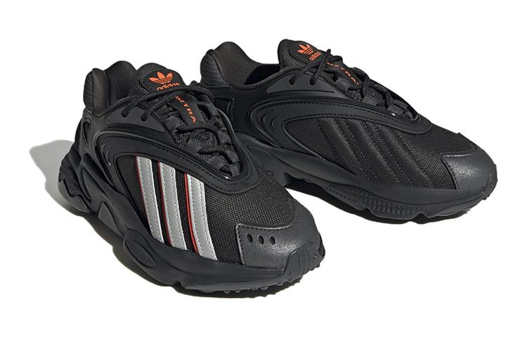 adidas Оригинальные Oztral Модные Низкие Спортивные Повседневные Кроссовки Черный Серебристый Детские HR0265