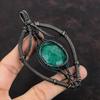 Древо жизни ограненный замбийский изумруд кулон медная проволока обернутый кулон лунный камень ручной работы медные украшения для подарка драгоценный камень кулон