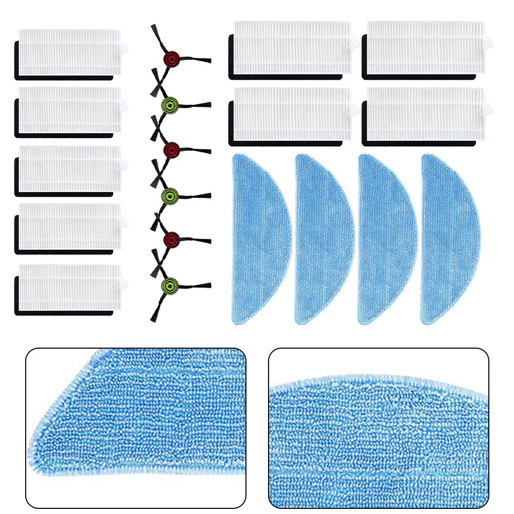 Тканевая тканевая швабра с боковой щеткой, прочная, с высокой впитывающей способностью