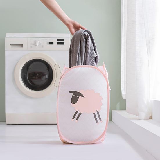 Овца, слон, большая корзина для белья, грязная одежда, игрушка, складное ведро для хранения
