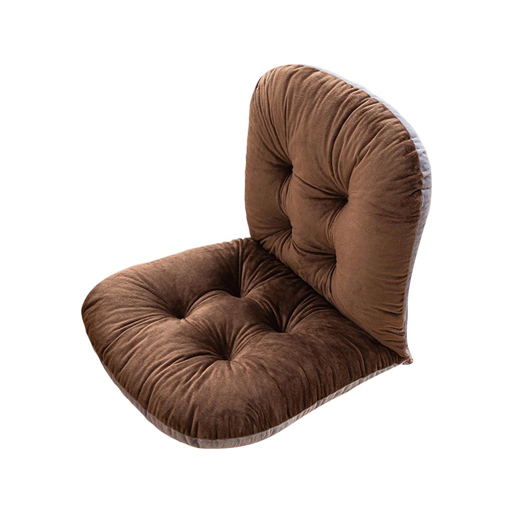 Non- Rocking Chair Cushion With Removable Lid And Lacing Straps For Worker, Car And Home Use