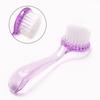Salon Manicure Dust Powder Brush With Cap Nail Brush New Nail Cleaning Brush  Manicure