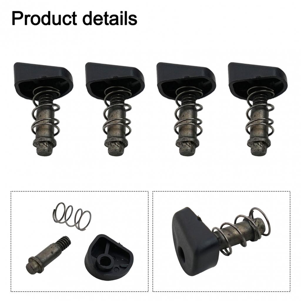 4 Set Grinder Lock Button Replacement Parts Black for 9523NB Power Tool