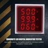 Светодиодный цифровой дисплей Трансформатор Вольтметр Амперметр Тестер напряжения Тестер тока и частоты Измеритель AC 60-500В Переменный ток
