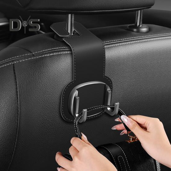 1/2шт автомобильные крючки для спинки сиденья прочные несущие универсальные простые в установке крючки для подголовника салона автомобиля