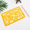 K Resin Drawings Template Ruler For Physical Chemical Instrument Measuring Tool