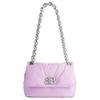 Balenciaga B Logo Metal Accessory Magnetic Flip Closure Nylon Mini Handbag Women handbags Lavender 7929772AA6J5324