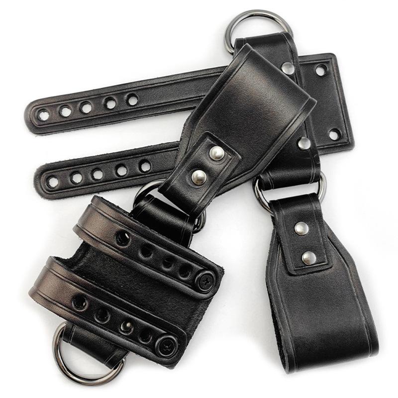 Кожаная Пряжка для ремня K-Sheath Кожаная Пряжка для ремня K-Sheath Верхняя Коровья кожа Система ношения в ножнах 13*8*9 мм Для K-sheaths С отверстием 5-6 мм