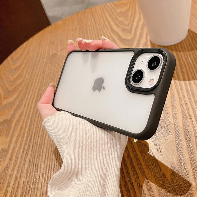 Противоударный матовый прозрачный чехол для Iphone 13 12 11 Pro Max X Xr Xs, мягкий силиконовый защитный бампер, задняя крышка для Iphone 13pro Max