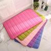 Coral Fleece Bathroom Carpet Home Bath Mat Water Absorption Non-slip Memory Foam Absorbent Washable Rug Toilet Floor Mat