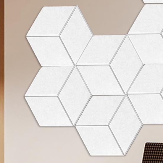 12 шт. звукоизоляционных стеновых панелей, самоклеящихся звукопоглощающих панелей из толстой акустической пены высокой плотности, стеновых панелей для домашней студии с шумоподавлением