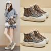 Женские зимние ботинки на толстой платформе, нескользящие, зимние, теплые, высокие, кроссовки для ходьбы, женские, удобные, на шнуровке, с подкладкой из искусственного меха, ботильоны