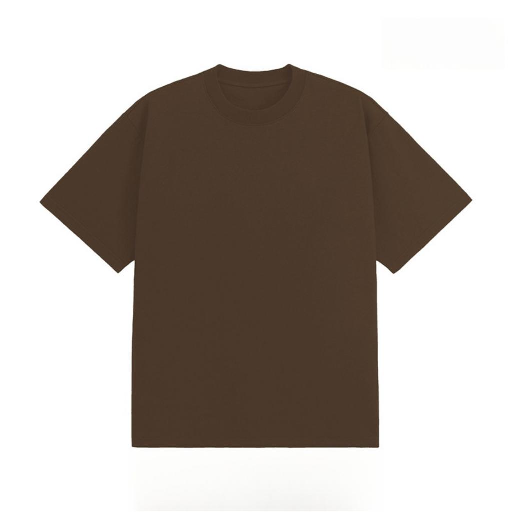 Унисекс Мягкая Дышащая Свободная Повседневная Футболка - Круглый Вырез, Короткий Рукав, Машинная Стирка Летняя Одежда для Отдыха на Пляже, Моющаяся Классический Универсальный Стиль