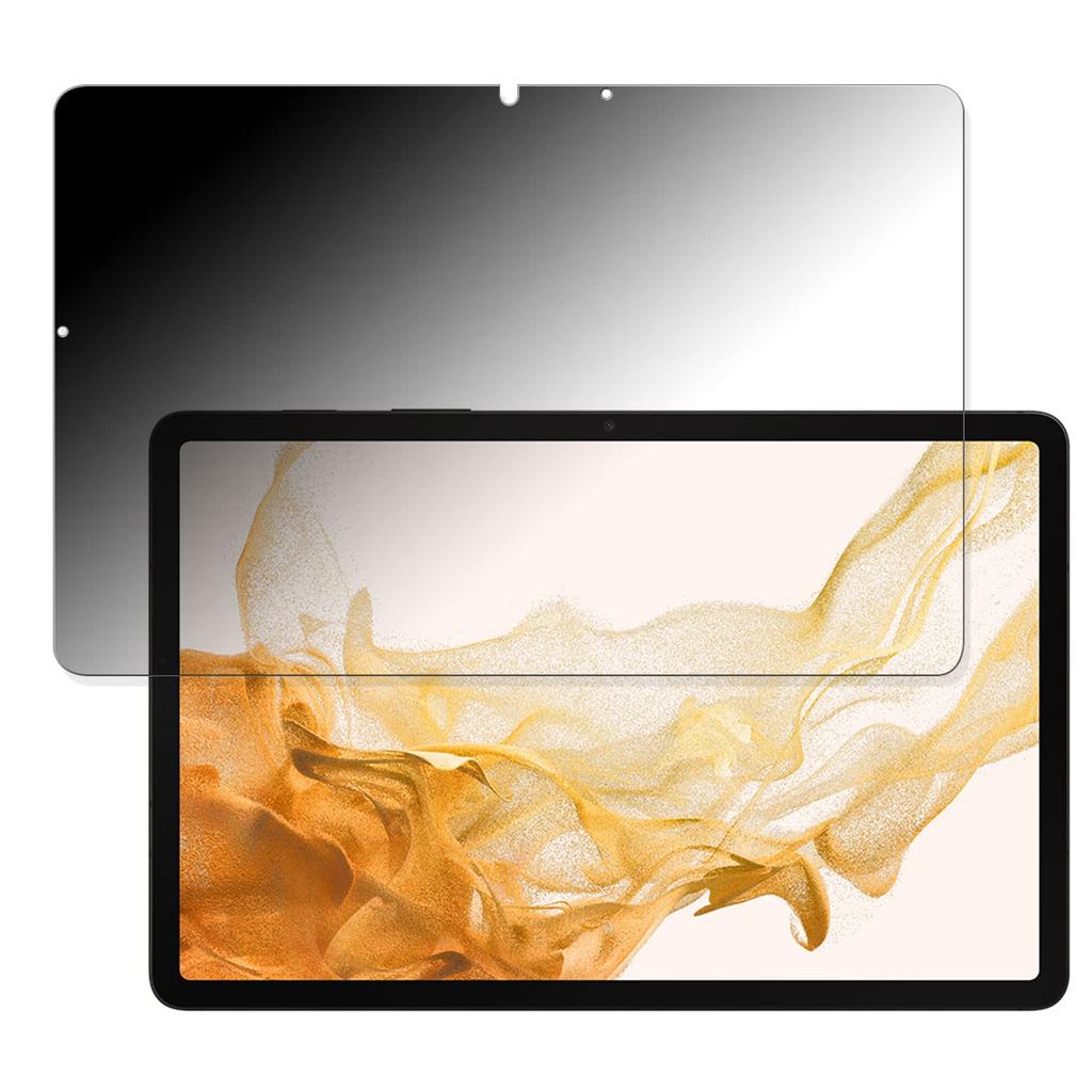 FILMEXT Peep Prevention Protective Film for Samsung Galaxy Tab S8 Compatible with Curved Surfaces Reflection Reduction TPA180TD00093