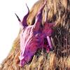 Элегантная 3D заколка для волос в виде головы дракона, надежная фиксация, удобная в носке, пластиковая заколка для волос для Хэллоуина, мероприятия, наряда