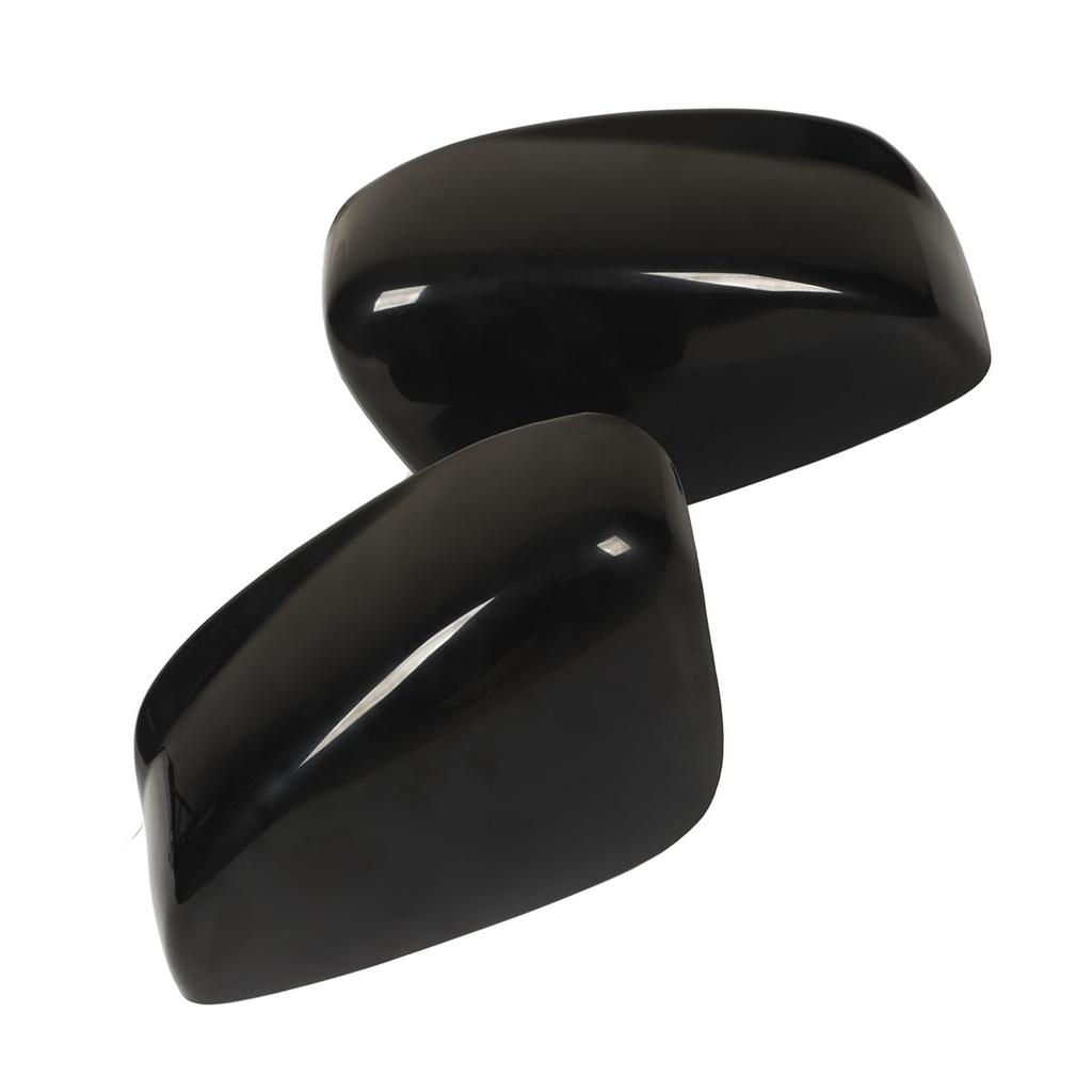1 пара накладок на колпаки зеркал заднего вида автомобиля, глянцево-черные, накладки на колпаки зеркал боковых дверей, замена для Accord 2008-2012