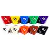 Polyhedral Dice Set D8 Colored Dice for Board Game 10pcs DND RPG Dice