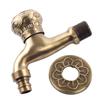 G1/2" античная латунь прачечная ванная стиральная машина настенный водопроводный кран одинарный холодный кран