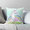 Cartoon Rainbow Horse Print Pillowcase Interior Decoration Office Living Room Home Pillowcase