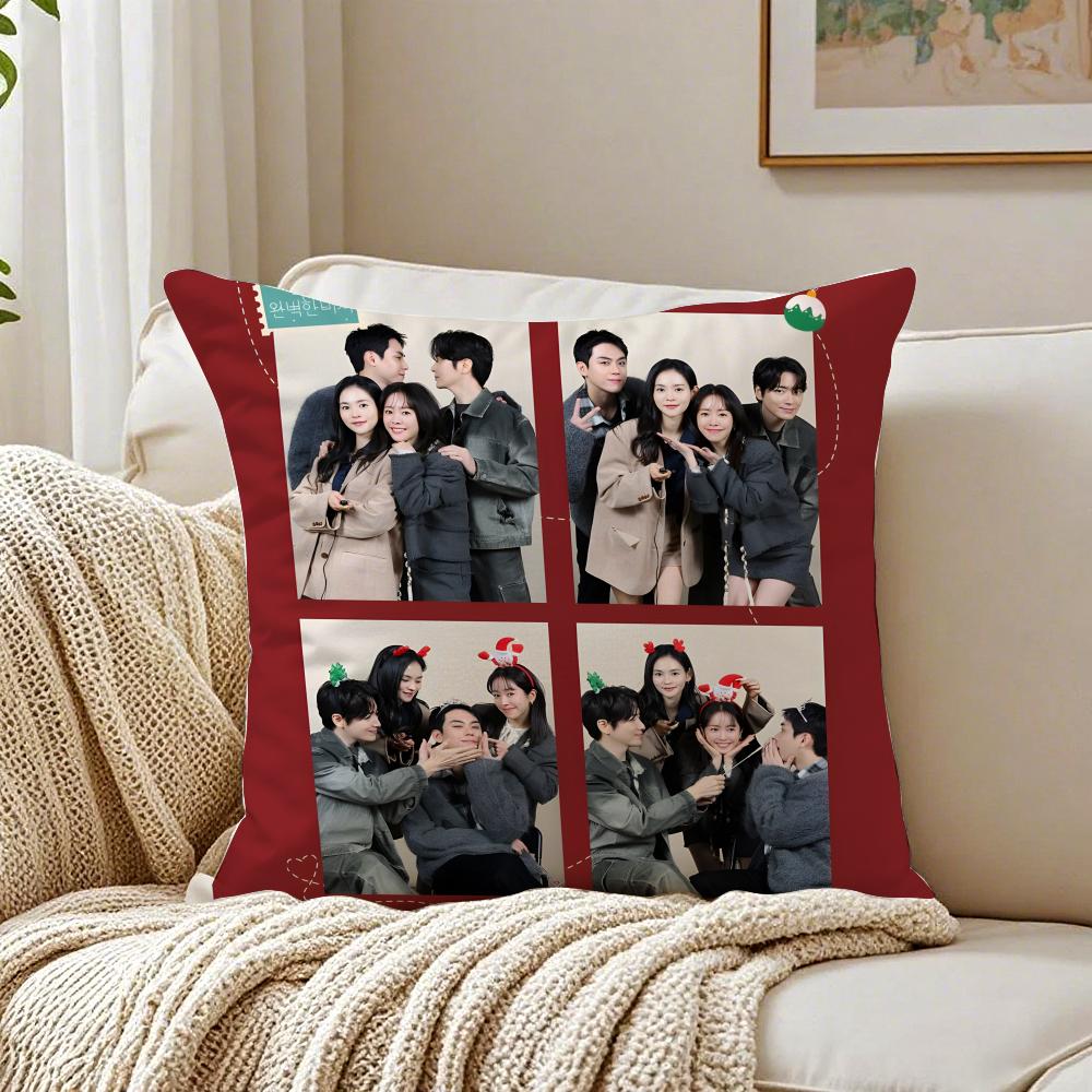 Корейская дорама LLove Scout CP Cushion Чехол для подушки от пылевых клещей Декор гостиной Диван Подушка Комната