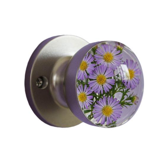 Декоративная дверная ручка круглая прозрачная цветок животное дверная ручка вдохновленная природой фурнитура для замены ручки двери дома офиса благоустройство дома