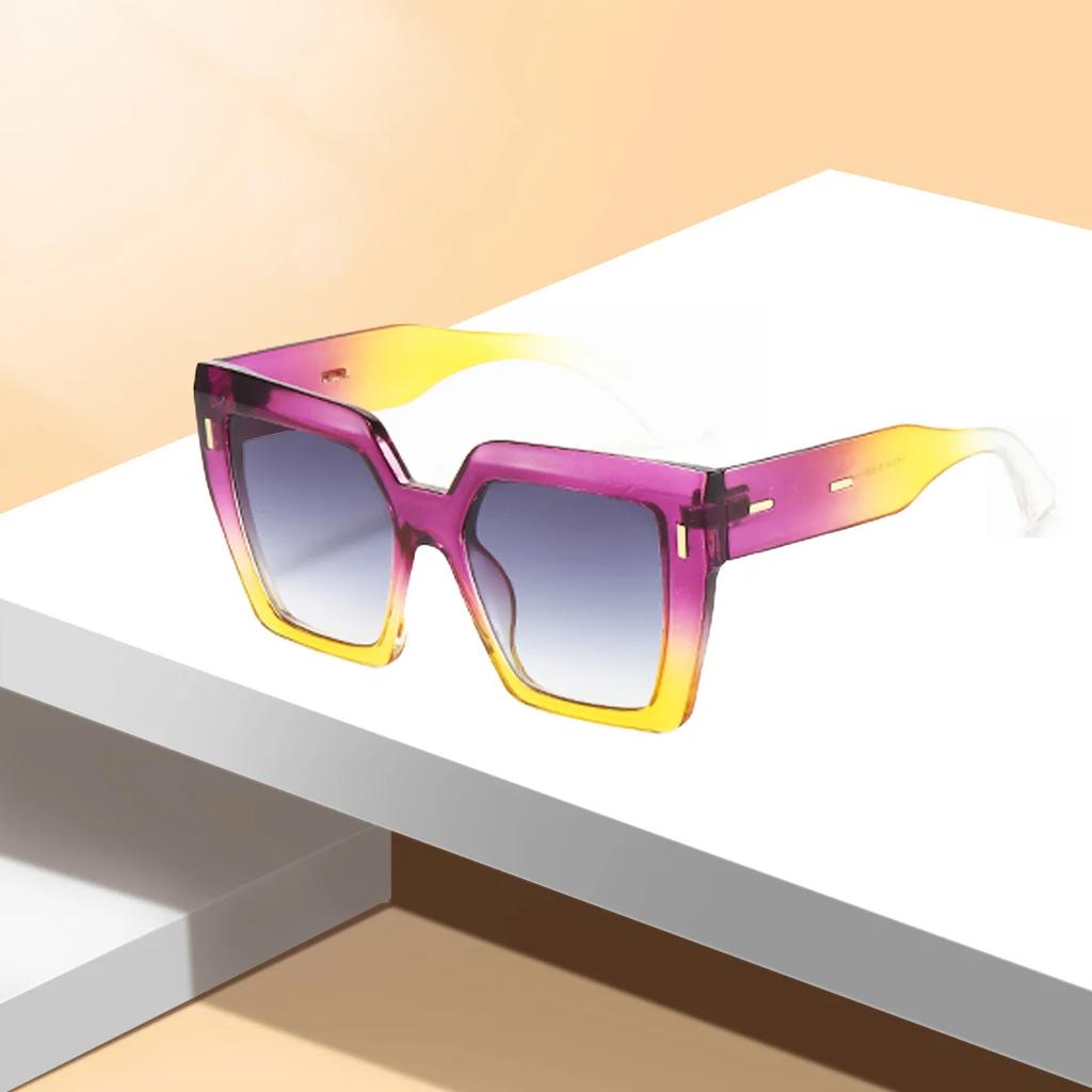 2024 New Sunglasses for Men Women Trendy Sun Glasses Goggle Man Brand Designer Square Glasses Shades Female Eyewear Sunglasses