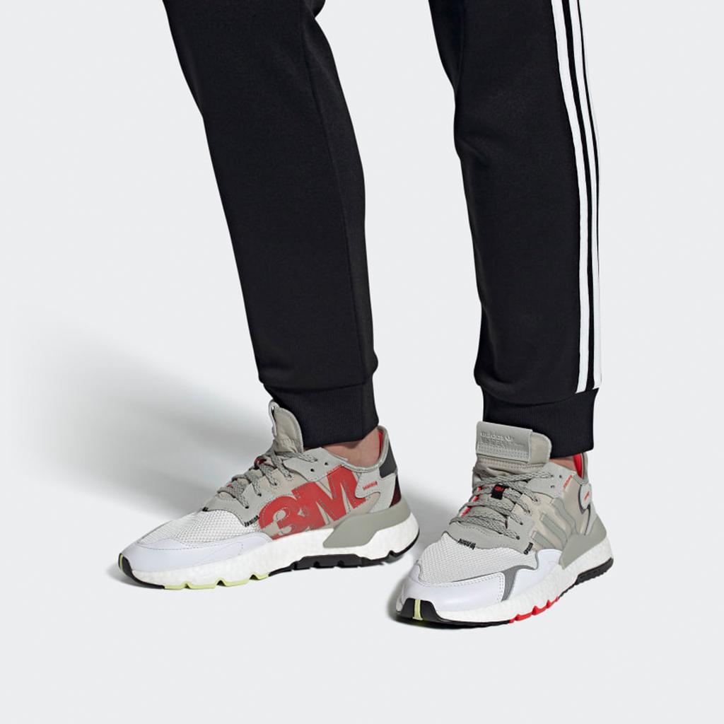 adidas Nite Jogger 'Металлический серый белый' EF5409