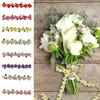 15 Yards Flower Lace Trim Ribbon Polyester Embroidered Lace Applique Strip